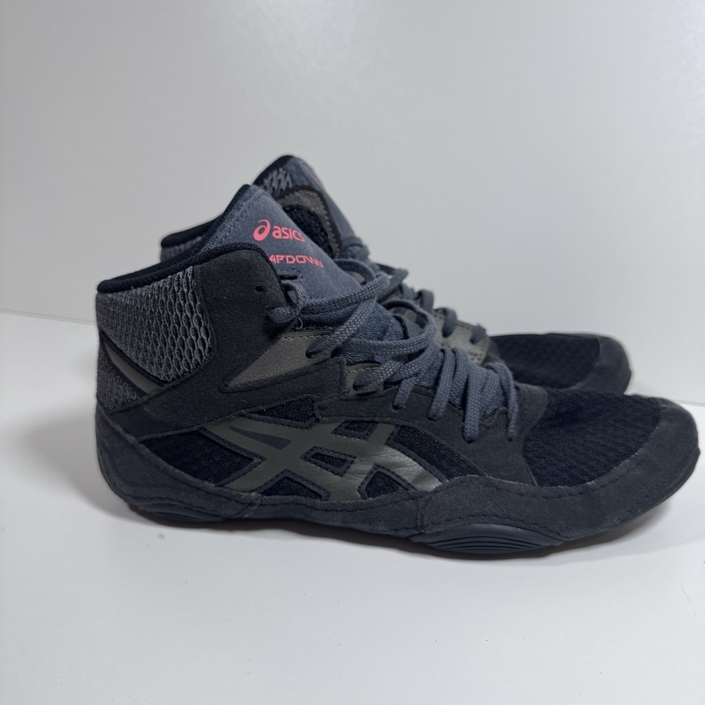 ASICS Men's Snapdown 3 Wrestling Shoes 10‎ 42.5 Black/Gunmetal 1081A030 Athletic